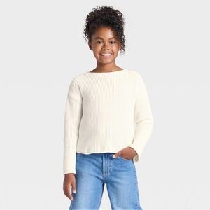 Cat & Jack™ - Girls' Chenille Sweater